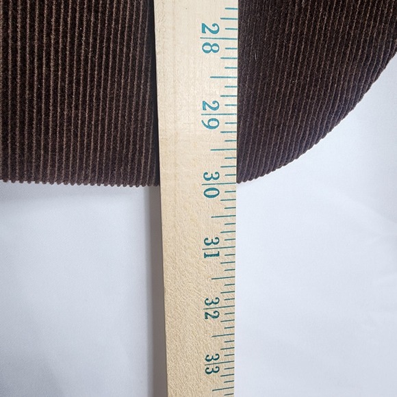 DOCKERS Mens Brown Corduroy Blazer Jacket 44S Neutral‎ Sport Coat 100% Cotton - Picture 9 of 12